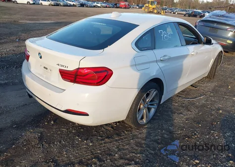 2018 BMW 430I Gran Coupe xDrive из США, поврежденный, VIN WBA4J3C57JBG91685